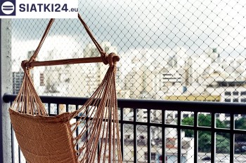 Siatki Lubsko - Zabezpieczająca siatka ze sznurka na balkon dla terenów Lubska